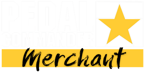 pedal commander merchant logo which is located on footer